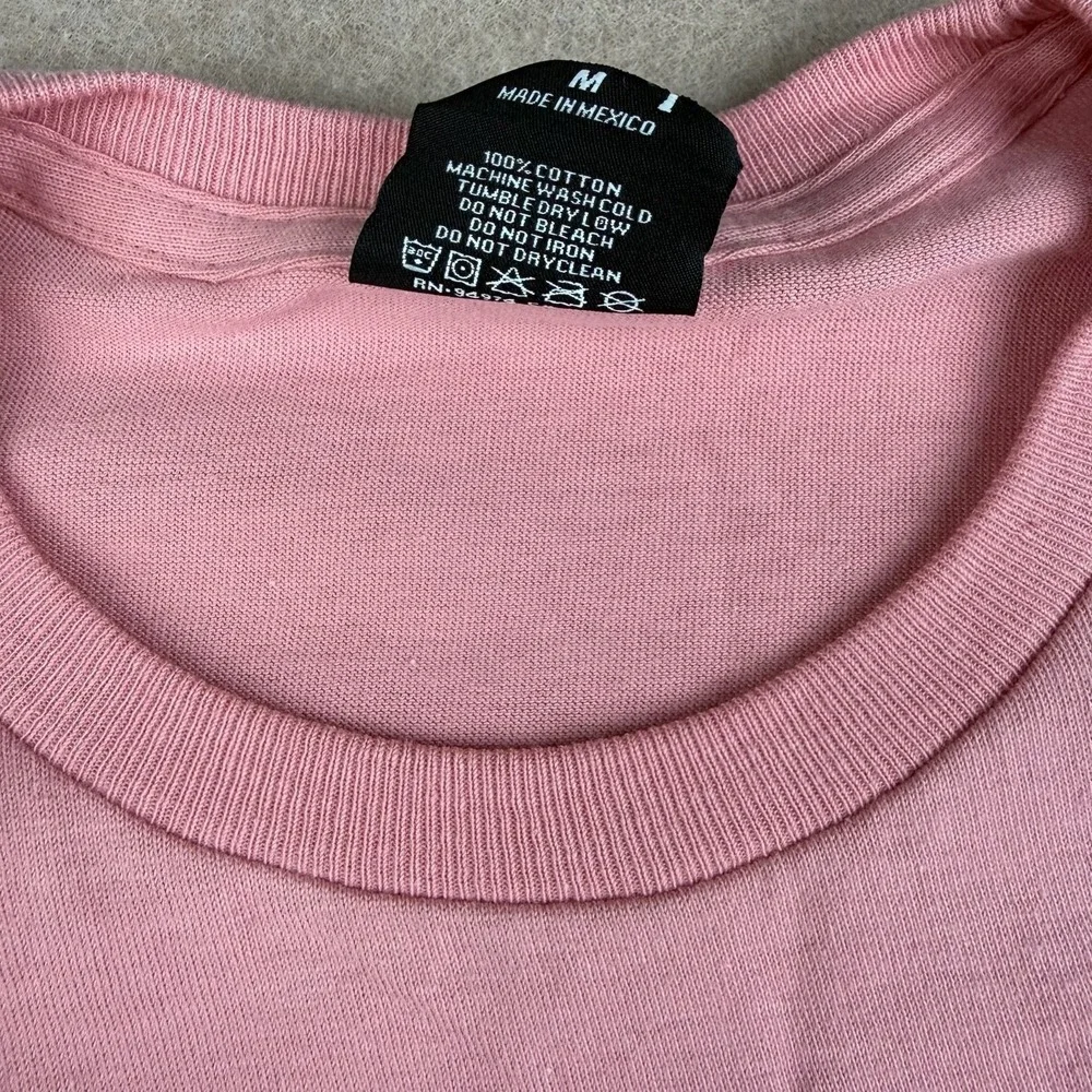 Stussy Los Angeles Shirt Mens‎ M Pink Logo Streetwear Skate Surf Graphic Tee
